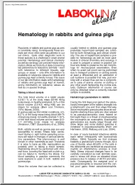 Hematology in Rabbits and Guinea Pigs