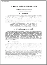 Dr. Hosszú Gábor - A magyar