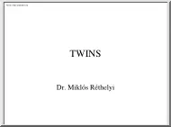 Dr. Réthelyi Miklós - Twins