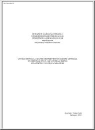 Dögei Judit - Lévolution de la grande distribution en Europe centrale et orientale et en Asie centrale depuis les années 1990 jusqua nos jours