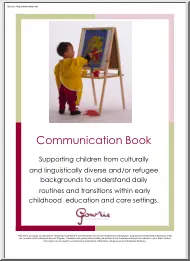 Communication Book, Supporting Children from Culturally and Linguistically Diverse or Refugee Backgrounds