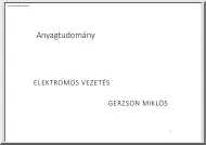 Gerzson Miklós - Elektromos vezetés