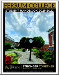Ferrum College, Student Handbook
