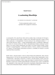 Rudolf Steiner - A szabadság