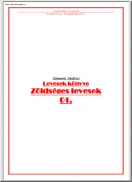 Klement András - Levesek könyve