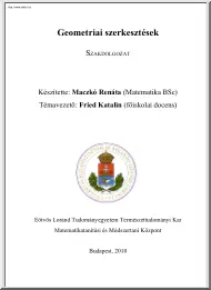 Maczkó Renáta - Geometriai