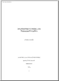 Sailer Kornél - Statisztikus fizika