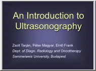 An Introduction to Ultrasonography