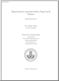 Király Csaba - Algoritmusok szupermoduláris függvények fedésére
