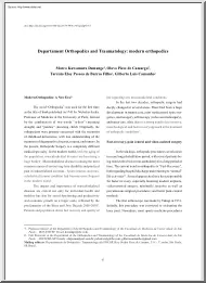 Demange-Pessoa - Departament Orthopedics and Traumatology, Modern Orthopedics