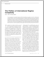 Alter-Meunier - The Politics of International Regime Complexity