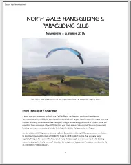 North Wales Hang Gliding and Paragliding Club, Newsletter