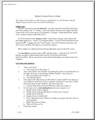 Digital Cameras How to Guide
