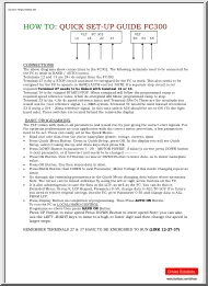 How to Quick Setup Guide FC300