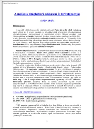 A második világháború szakaszai és