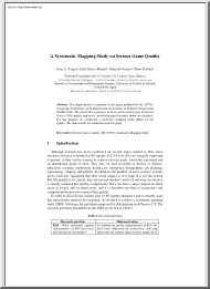 A Systematic Mapping Study on Serious Game Quality
