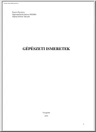 Gépészeti ismeretek