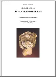Szakáll Sándor - Ásványrendszertan