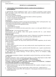 Pénzügyi alapismeretek