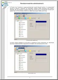 Rendszervezérlés adminisztráció, Product Line Controller
