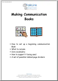 Making Communication Books