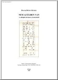 Frank Dénes Dániel - Nem az égben