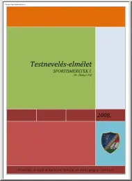 Dr. Hamar Pál - Testnevelés elmélet