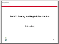 D.A. Johns - Analog and Digital Electronics