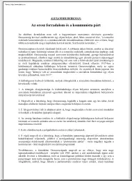 Alexander Berkman - Az orosz forradalom és a kommunista párt