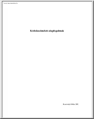 Benesóczky Zoltán - Kódoláselméleti alapfogalmak