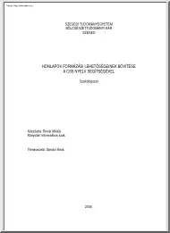 Rimár Miklós - Honlapok formázási lehetőségeinek bővítése a CSS segítségével