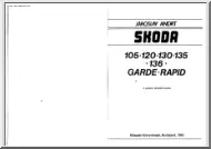 Skoda 105, 120, 135, 136, Garde, Rapid