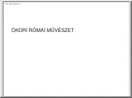 Hidasi Zsófi - Ókori Római