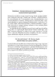 Dr. Kovács Gyula - Múltidéző, Detektívtörténetek és régi bűnügyek nyomozásának tapasztalatai