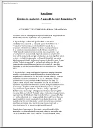 Rom Harré - Érzelem és emlékezet, a