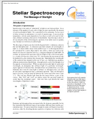 Stellar Spectroscopy