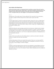 How to Write a Film Study Essay