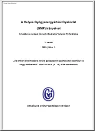 A Helyes Gyógyszergyártási Gyakorlat