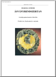 Szakáll Sándor - Ásványrendszertan
