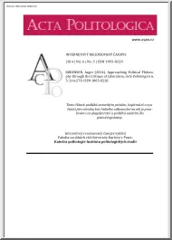 Asger Sorensen - Approaching Political Philosophy through the Critique of Liberalism