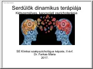 Dr. Farkas Mária - Serdülők dinamikus terápiája