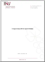 A magyarországi szőlő-bor ágazat stratégiája