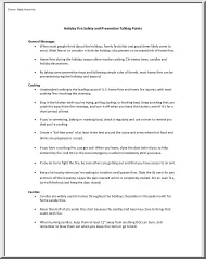 Holiday Fire Safety and Prevention