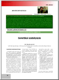 Dr. Heszky László - Genetikai