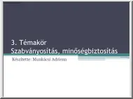 Munkácsi Adrienn - Szabványosítás