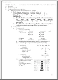 Z. Orbán Erzsébet - Kémia IV, Oxigéntartalmú szerves vegyületek