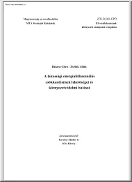 Bakoss-Zsebik - A lakossági