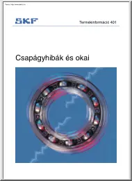 Csapágyhibák és okai