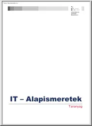 IT alapismeretek ECDL tananyag