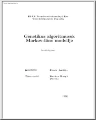 Genetikus algoritmusok Markov-lánc